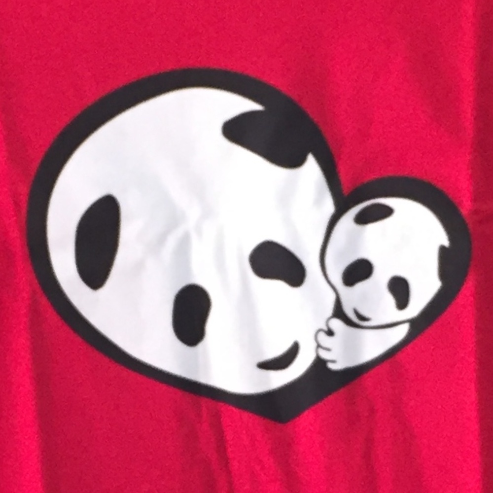 NWOT Love Panda Mother & Baby New Ladies T-Shirt